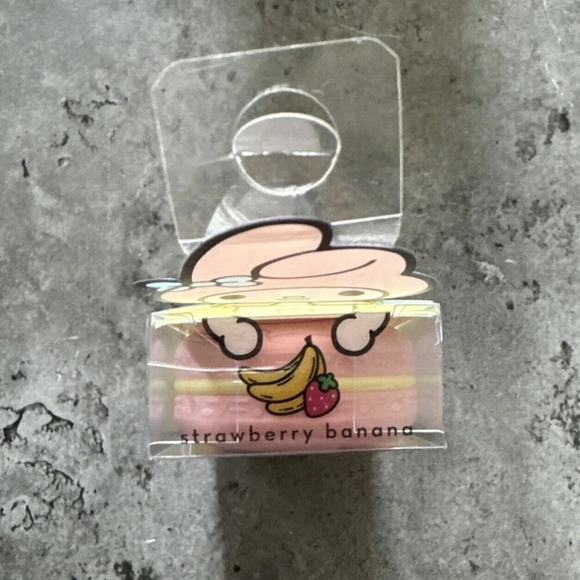 Creme Shop x My Melody MACARON LIP BALM Strawberry Banana Limited Edition New - Picture 6 of 7